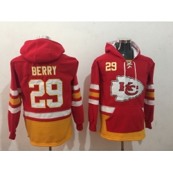 Men Nike Kansas City Chiefs Eric Berry 29 NFL Winter Thick Hoodie