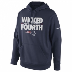 NFL New England Patriots Nike Super Bowl XLIX Champions Celebration Multi Champs Slogan Pullover Hoodie 