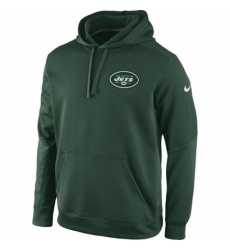 NFL New York Jets Nike KO Chain Fleece Pullover Performance Hoodie 