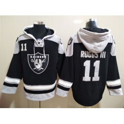 Los Angeles Raiders Sitched Pullover Hoodie #11 #11 Henry Ruggs