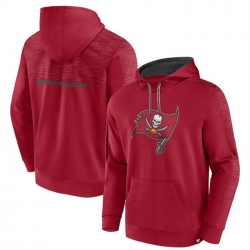 Men Tampa Bay Buccaneers Red Defender Evo Pullover Hoodie