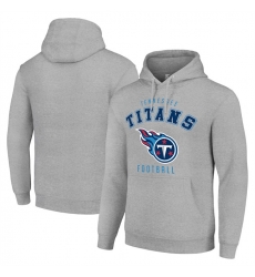 Men Tennessee Titans Grey Pullover Hoodie