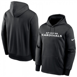 Men Arizona Cardinals Nike Fan Gear Wordmark Performance Pullover Hoodie Black