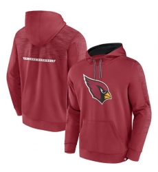 Men Arizona Cardinals Red Defender Evo Pullover Hoodie