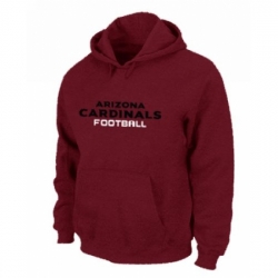 NFL Men Nike Arizona Cardinals Critical Victory Pullover Hoodie Red