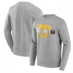 Men Denver Nuggets Grey 2023 Champions Backboard Graphic Crew Sweatshirt