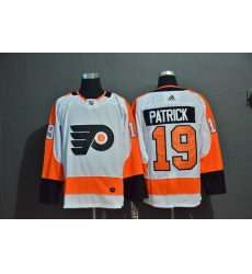 Men Philadelphia Flyers 19 Nolan Patrick White Adidas Jersey