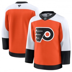 Men Philadelphia Flyers Blank Orange 2024 25 Home Stitched Hockey Jersey