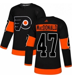 Mens Adidas Philadelphia Flyers 47 Andrew MacDonald Premier Black Alternate NHL Jersey 