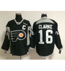 NHL Philadelphia Flyers #16 Bobby Clarke black jerseys