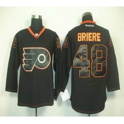 Philadelphia Flyers #48 Daniel Briere black ice Jersey