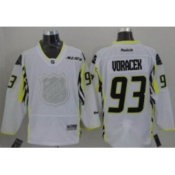 Philadelphia Flyers #93 Jakub Voracek White 2015 All Star Stitched NHL Jersey