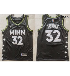 Men Minnesota Timberwolves Karl-Anthony Towns 32 2020-21 Edition  Swingman Jersey