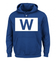 Men Chicago Cubs Royal Men Pullover Hoodie9