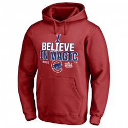 Men Chicago Cubs Scarlet 2016 World Series Men Pullover Hoodie