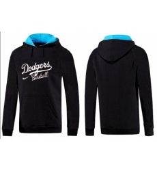 MLB Men Nike Los Angeles Dodgers Pullover Hoodie BlackBlue