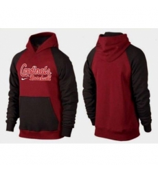 MLB Men Nike St Louis Cardinals Pullover Hoodie RedBrown