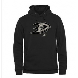 Men Anaheim Ducks Black Rink Warrior Pullover Hoodie