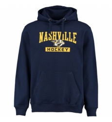 NHL Mens Nashville Predators Rinkside City Pride Pullover Hoodie Navy