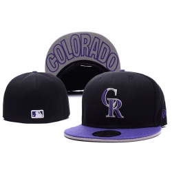 Colorado Rockies Fitted Cap 002