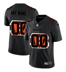 Men Women Youth Toddler Cincinnati Bengals Custom Men Nike Team Logo Dual Overlap Limited NFL Jerseyey Black