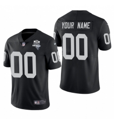 Men Women Youth Toddler Las Vegas Raiders Custom Men Nike 2020 Inaugural Season Vapor Limited NFL Jerseyey Black