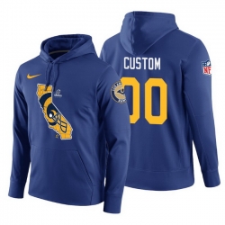 Men Women Youth Toddler All Size Los Angeles Rams Customized Hoodie 001