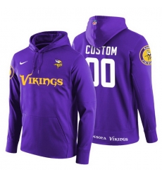 Men Women Youth Toddler All Size Minnesota Vikings Customized Hoodie 007