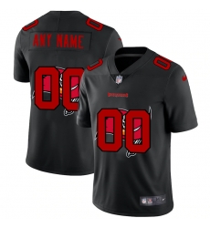 Men Women Youth Toddler Tampa Bay Buccaneers Custom Men Nike Team Logo Dual Overlap Limited NFL Jerseyey Black