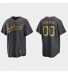 Men Women Youth Custom Oakland Athletics 2022 Mlb All Star Game Charcoal Replica Jersey