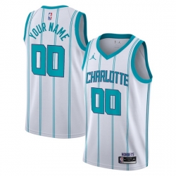 Men Women Youth Toddler Charlotte Hornets Custom White Nike NBA Stitched Jersey