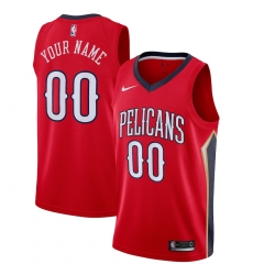 Men Women Youth Toddler New Orleans Pelicans Red Custom Nike NBA Stitched Jersey