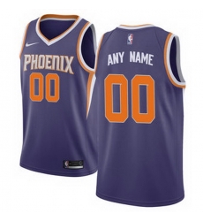 Men Women Youth Toddler All Size Phoenix Suns Nike Purple Swingman Custom Icon Edition Jersey