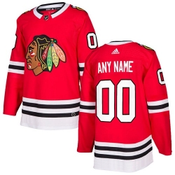 Men Women Youth Toddler Youth Red Jersey - Customized Adidas Chicago Blackhawks Home