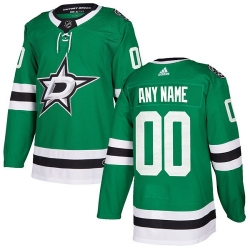 Men Women Youth Toddler Youth Green Jersey - Customized Adidas Dallas Stars Home