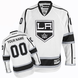 Men Women Youth Toddler White Jersey - Customized Adidas Los Angeles Kings Away