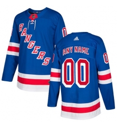 Men Women Youth Toddler Youth Royal Blue Jersey - Customized Adidas New York Rangers Home