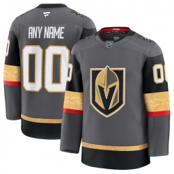 Men Women Youth Vegas Golden Knights Fanatics Alternate Premium Custom Jersey Gray