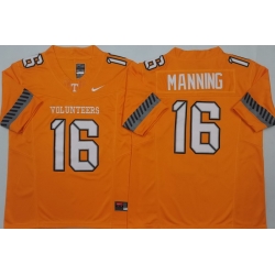 Men Tennessee Volunteers Orange #16 Peyton Manning White F U S E Stitched NCAA Jersey Men Tennessee Volunteers Orange #16 Peyton Manning White F U S E Stitched NCAA Jersey