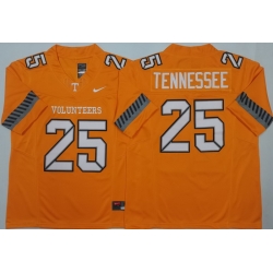 Men Tennessee Volunteers Orange #25 Anthracite Tennessee White F U S E Stitched NCAA Jersey Men Tennessee Volunteers Orange #25 Anthracite Tennessee White F U S E Stitched NCAA Jersey