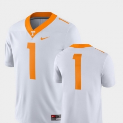 Men Tennessee Volunteers White College Football 2018 Game Jersey