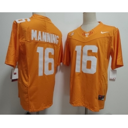 Tennessee Volunteers #16 Peyton Manning Orange Stitched NCAA Jersey Tennessee Volunteers #16 Peyton Manning Orange Stitched NCAA Jersey
