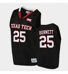 Men Texas Tech Red Raiders Nimari Burnett Alumni Limited Black Basketball 2020 21 Jersey