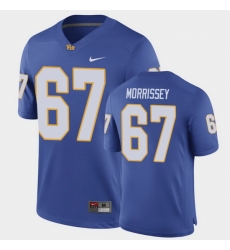 Men Pitt Panthers Jimmy Morrissey Game Royal Football Jersey