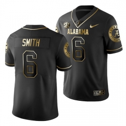 Alabama Crimson Tide Devonta Smith Black Golden Edition Men'S Jersey