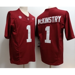 Men Alabama Crimson Tide Kool-Aid McKinstry Red F U S E College Football Jersey