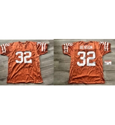 NCAA Benson orange stitched jersey