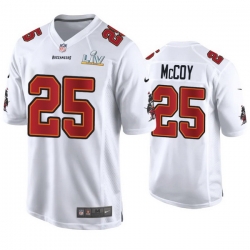 Lesean Mccoy Buccaneers White Super Bowl Lv Game Fashion Jersey