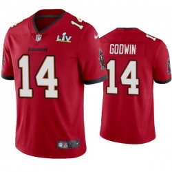 Men Chris Godwin Buccaneers Red Super Bowl Lv Vapor Limited Jersey