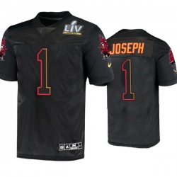 Men Greg Joseph Tampa Bay Buccaneers Black Super Bowl Lv Jersey